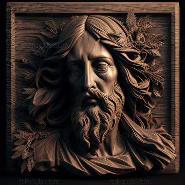 3D model st jesus (STL)